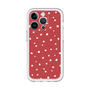 スリムプロテクションプレミアムケース［ Drawing Dot - Red ］