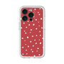 スリムプロテクションプレミアムケース［ Drawing Dot - Red ］