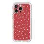 スリムプロテクションプレミアムケース［ Drawing Dot - Red ］