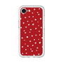 スリムプロテクションプレミアムケース［ Drawing Dot - Red ］