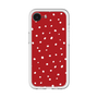 スリムプロテクションプレミアムケース［ Drawing Dot - Red ］