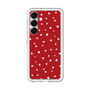 スリムプロテクションプレミアムケース［ Drawing Dot - Red ］