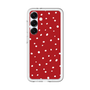 スリムプロテクションプレミアムケース［ Drawing Dot - Red ］
