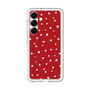 スリムプロテクションプレミアムケース［ Drawing Dot - Red ］