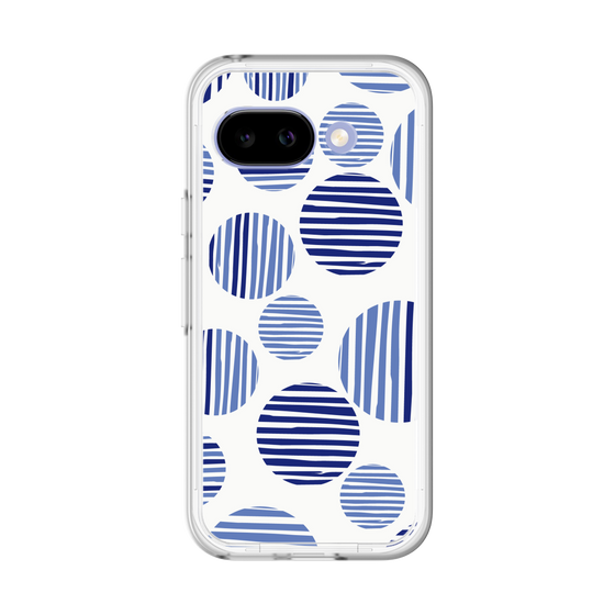 スリムプロテクションプレミアムケース［ Nordic Dot - Blue ］