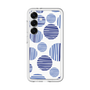 スリムプロテクションプレミアムケース［ Nordic Dot - Blue ］