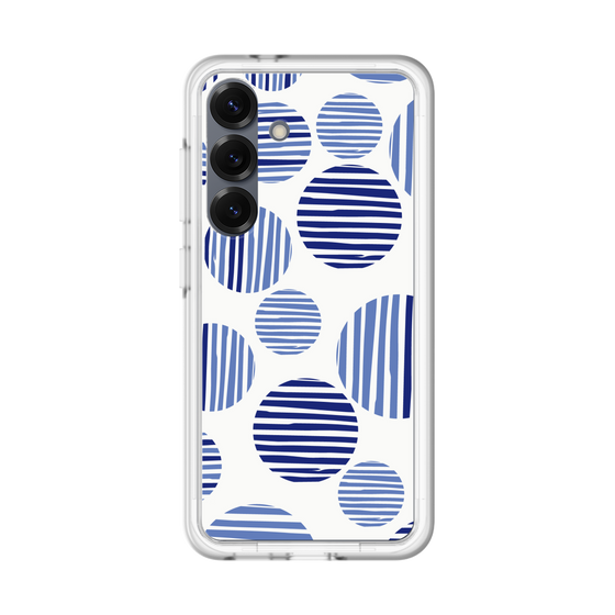 スリムプロテクションプレミアムケース［ Nordic Dot - Blue ］