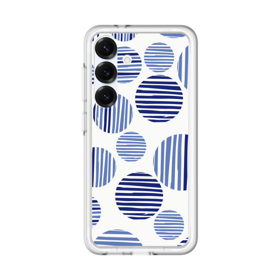スリムプロテクションプレミアムケース［ Nordic Dot - Blue ］