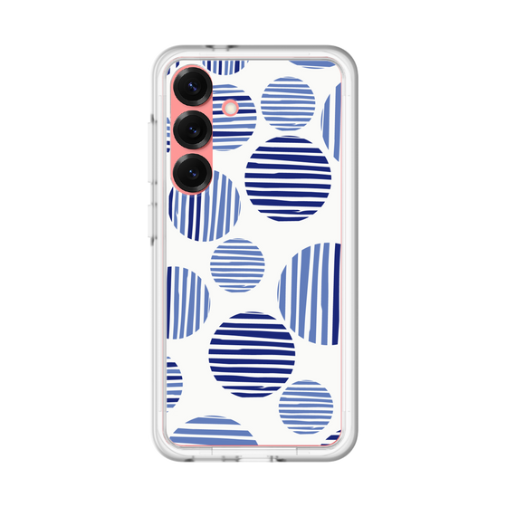スリムプロテクションプレミアムケース［ Nordic Dot - Blue ］