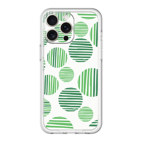 スリムプロテクションプレミアムケース［ Nordic Dot - Green ］