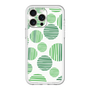 スリムプロテクションプレミアムケース［ Nordic Dot - Green ］