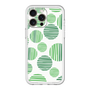 スリムプロテクションプレミアムケース［ Nordic Dot - Green ］