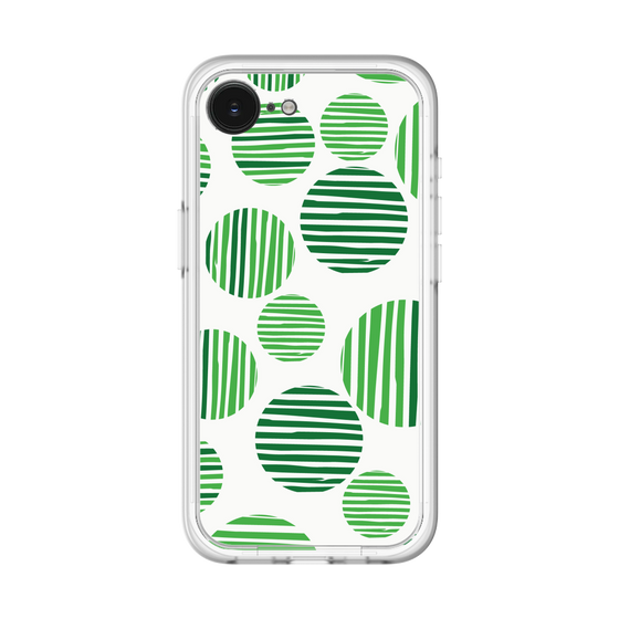 スリムプロテクションプレミアムケース［ Nordic Dot - Green ］