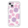 スリムプロテクションプレミアムケース［ Nordic Dot - Pink ］