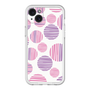 スリムプロテクションプレミアムケース［ Nordic Dot - Pink ］
