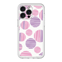 スリムプロテクションプレミアムケース［ Nordic Dot - Pink ］