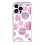 スリムプロテクションプレミアムケース［ Nordic Dot - Pink ］
