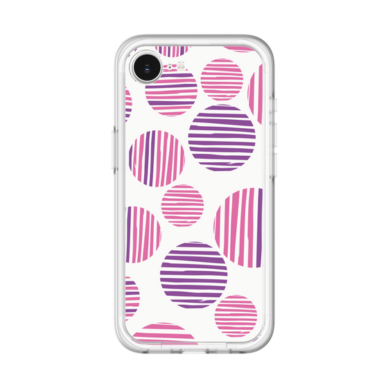 スリムプロテクションプレミアムケース［ Nordic Dot - Pink ］