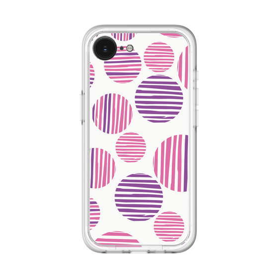 スリムプロテクションプレミアムケース［ Nordic Dot - Pink ］