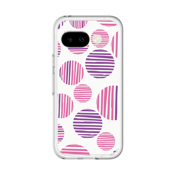 スリムプロテクションプレミアムケース［ Nordic Dot - Pink ］