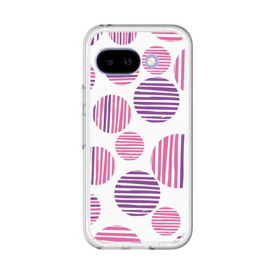 スリムプロテクションプレミアムケース［ Nordic Dot - Pink ］
