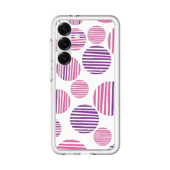 スリムプロテクションプレミアムケース［ Nordic Dot - Pink ］