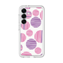 スリムプロテクションプレミアムケース［ Nordic Dot - Pink ］
