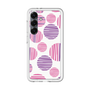 スリムプロテクションプレミアムケース［ Nordic Dot - Pink ］