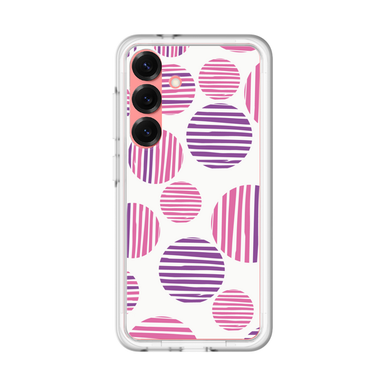 スリムプロテクションプレミアムケース［ Nordic Dot - Pink ］