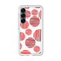 スリムプロテクションプレミアムケース［ Nordic Dot - Red ］