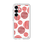 スリムプロテクションプレミアムケース［ Nordic Dot - Red ］
