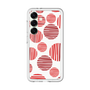 スリムプロテクションプレミアムケース［ Nordic Dot - Red ］