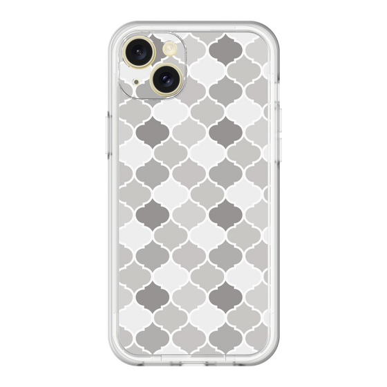 スリムプロテクションプレミアムケース［ Moroccan1 color - Gray ］