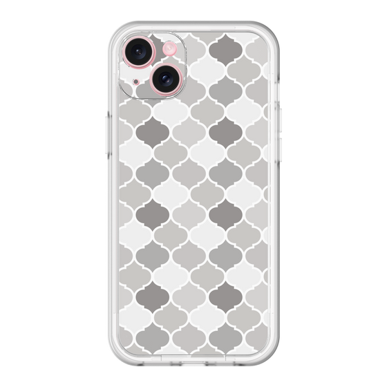 スリムプロテクションプレミアムケース［ Moroccan1 color - Gray ］