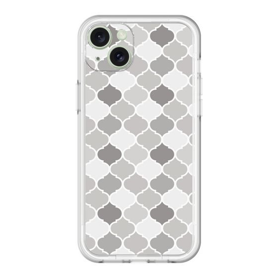 スリムプロテクションプレミアムケース［ Moroccan1 color - Gray ］