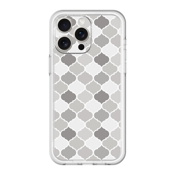 スリムプロテクションプレミアムケース［ Moroccan1 color - Gray ］