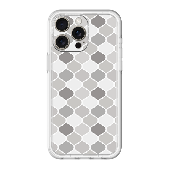スリムプロテクションプレミアムケース［ Moroccan1 color - Gray ］