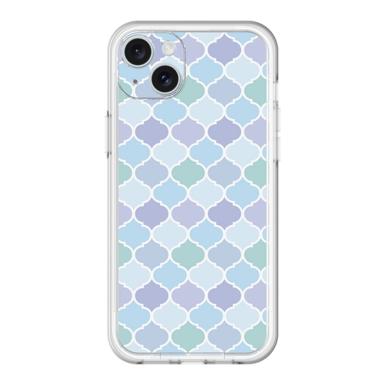 スリムプロテクションプレミアムケース［ Moroccan1 color - Blue ］