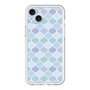 スリムプロテクションプレミアムケース［ Moroccan1 color - Blue ］
