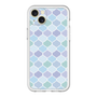 スリムプロテクションプレミアムケース［ Moroccan1 color - Blue ］
