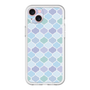 スリムプロテクションプレミアムケース［ Moroccan1 color - Blue ］