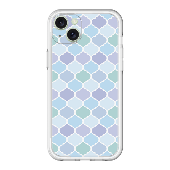 スリムプロテクションプレミアムケース［ Moroccan1 color - Blue ］
