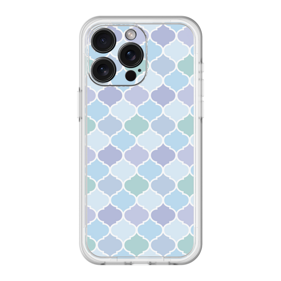 スリムプロテクションプレミアムケース［ Moroccan1 color - Blue ］