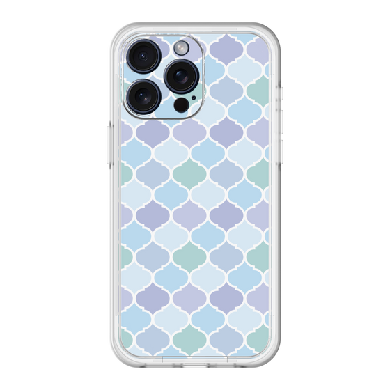 スリムプロテクションプレミアムケース［ Moroccan1 color - Blue ］