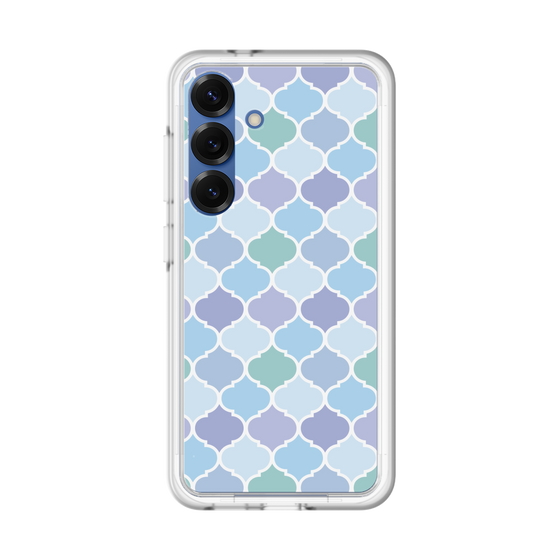 スリムプロテクションプレミアムケース［ Moroccan1 color - Blue ］