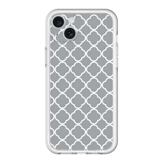 スリムプロテクションプレミアムケース［ Moroccan2 - Gray ］