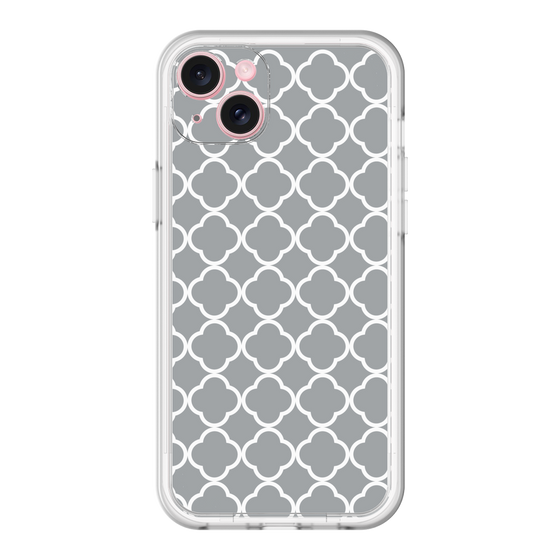 スリムプロテクションプレミアムケース［ Moroccan2 - Gray ］