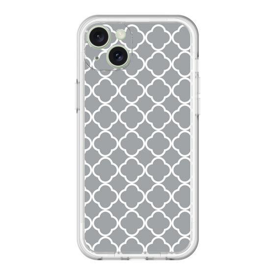 スリムプロテクションプレミアムケース［ Moroccan2 - Gray ］