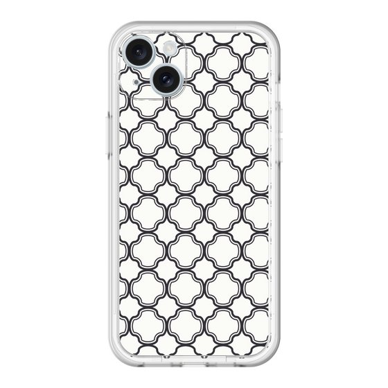 スリムプロテクションプレミアムケース［ Moroccan3 - Black ］