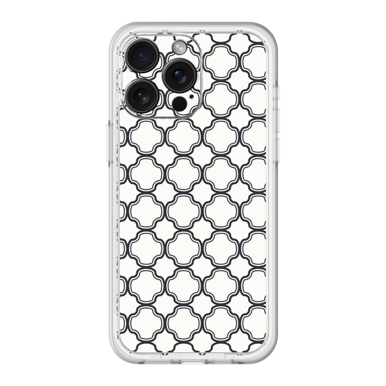 スリムプロテクションプレミアムケース［ Moroccan3 - Black ］